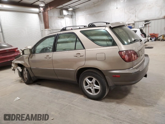 1999 Lexus RX 300 Luxury SUV with VIN JT6HF10U5X0079211, listed as a Copart auction lot 88151925 with 0 mi miles and Non Repairable. Bid and sale history available at carsss.com. Image 2.