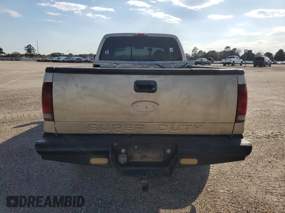 2000 Ford F-350 XL with VIN 1FTSW30F5YEB08982, listed as a Copart auction lot 50534025 with 336,411 mi miles and Salvage Title. Bid and sale history available at DreamBid. Image 6.