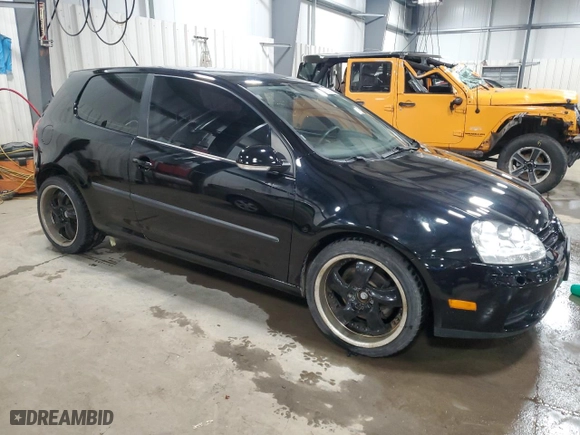 2008 Volkswagen Rabbit S with VIN WVWAB71K78W096774, listed as a Copart auction lot 41985815 with 159,723 mi miles and Salvage Title. Bid and sale history available at carsss.com. Image 4.