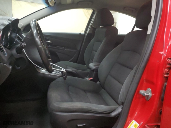 2012 Chevrolet Cruze LT w/1LT with VIN 1G1PF5SC2C7153730, listed as a Copart auction lot 49588775 with 172,000 mi miles and Clean Title. Bid and sale history available at carsss.com. Image 7.