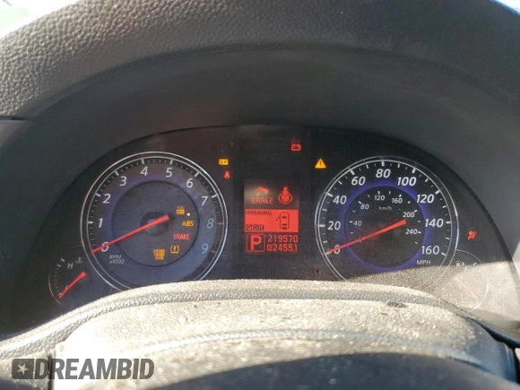 2007 Infiniti G35 Journey with VIN JNKBV61E27M710395, listed as a Copart auction lot 77011944 with 219,570 mi miles and Non Repairable. Bid and sale history available at DreamBid. Image 9.