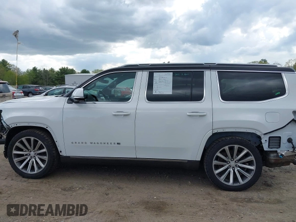 2022 Jeep Grand Wagoneer Series I with VIN 1C4SJVEJ4NS123980, listed as a IAAI auction lot 42232770 with 59,074 mi miles and . Bid and sale history available at DreamBid. Image 15.