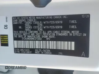 2021 Lexus RX with VIN 2T2HZMDA8MC275660, listed as a Copart auction lot 48210015 with 25,123 mi miles and Salvage Title. Bid and sale history available at carsss.com. Image 13.