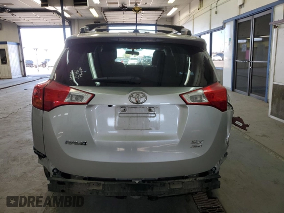2014 Toyota RAV4 XLE with VIN 2T3RFREV1EW143797, listed as a Copart auction lot 53906105 with 110,463 mi miles and Salvage Title. Bid and sale history available at DreamBid. Image 6.