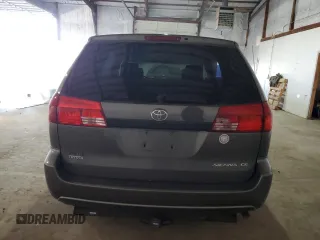 2004 Toyota Sienna with VIN 5TDZA29C24S020556, listed as a Copart auction lot 49526725 with 243,468 mi miles and Clean Title. Bid and sale history available at DreamBid. Image 6.