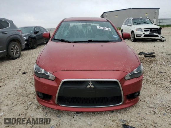 2014 Mitsubishi Lancer GT with VIN JA32U8FW3EU013654, listed as a Copart auction lot 47749015 with 94,026 mi miles and Salvage Title. Bid and sale history available at DreamBid. Image 5.