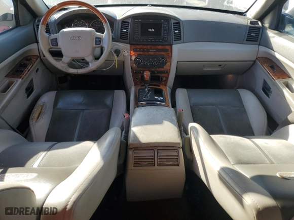 2006 Jeep Grand Cherokee Overland with VIN 1J8HR68226C196931, listed as a Copart auction lot 86376914 with 110,795 mi miles and Salvage Title. Bid and sale history available at carsss.com. Image 8.