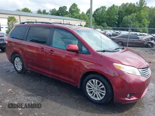2011 Toyota Sienna XLE AAS with VIN 5TDYK3DC5BS011658, listed as a IAAI auction lot 42527782 with 190,839 mi miles and . Bid and sale history available at DreamBid. Image 1.