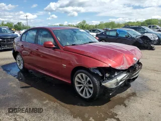 2011 BMW 3 Series 328i xDrive with VIN WBAPK5C5XBF123721, listed as a Copart auction lot 56071445 with 137,242 mi miles and Salvage title. Bid and sale history available at DreamBid. Image 4.