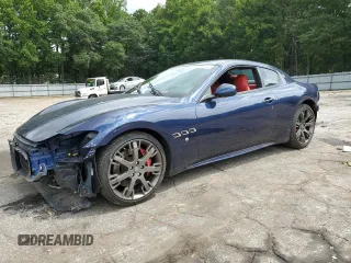 2017 Maserati GranTurismo Sport с VIN ZAM45VLA6H0210422, выставлен на аукционе Copart как лот 65213444 с пробегом 22 640 миль миль и Списание • Salvage title. История ставок и продаж доступна на DreamBid. Изображение 1.