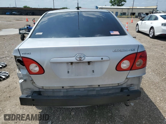 2006 Toyota Corolla CE with VIN 1NXBR32E46Z622834, listed as a Copart auction lot 54535835 with 156,677 mi miles and Salvage Title. Bid and sale history available at DreamBid. Image 6.
