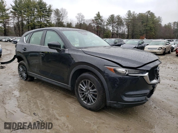 2019 Mazda CX-5 Sport with VIN JM3KFBBM1K0519345, listed as a Copart auction lot 50232985 with 157,792 mi miles and Salvage Title. Bid and sale history available at DreamBid. Image 4.
