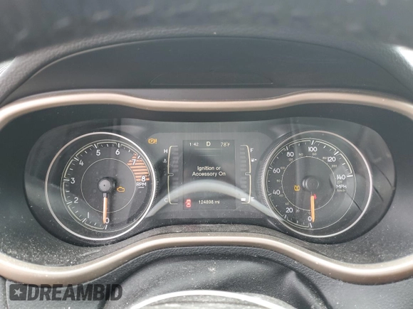 2016 Jeep Cherokee Altitude with VIN 1C4PJMCS2GW156127, listed as a Copart auction lot 53389905 with 124,898 mi miles and Clean title. Bid and sale history available at DreamBid. Image 9.