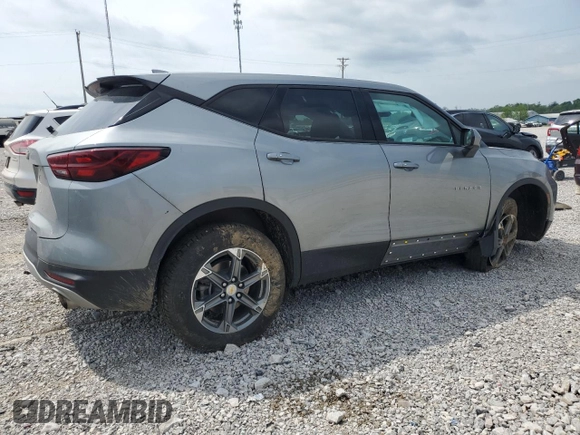 2023 Chevrolet Blazer LT с VIN 3GNKBHR45PS160277, выставлен на аукционе Copart как лот 54910665 с пробегом 29 338 миль миль и Списание • Salvage title. История ставок и продаж доступна на DreamBid. Изображение 3.