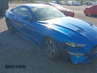 2020 Ford Mustang EcoBoost with VIN 1FA6P8THXL5129382, listed as a IAAI auction lot 39268667 with 18,517 mi miles. Bid and sale history available at carsss.com. Image 6.