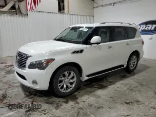 2012 Infiniti QX56 7-passenger z VIN JN8AZ2NE6C9015925, wystawiony jako Copart lot #53895075 z przebiegiem 231 567 mil mil oraz Szkoda całkowita • Salvage title. Historia ofert i sprzedaży dostępna na DreamBid. Obrazek 1.