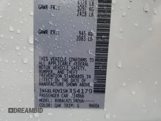 2025 Nissan Altima SV with VIN 1N4BL4DV1SN354179, listed as a Copart auction lot 51947575 with 7,359 mi miles and Non Repairable. Bid and sale history available at DreamBid. Image 13.