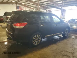 2013 Nissan Pathfinder Platinum with VIN 5N1AR2MM5DC637162, listed as a Copart auction lot 62427595 with 167,130 mi miles and Salvage title. Bid and sale history available at DreamBid. Image 3.