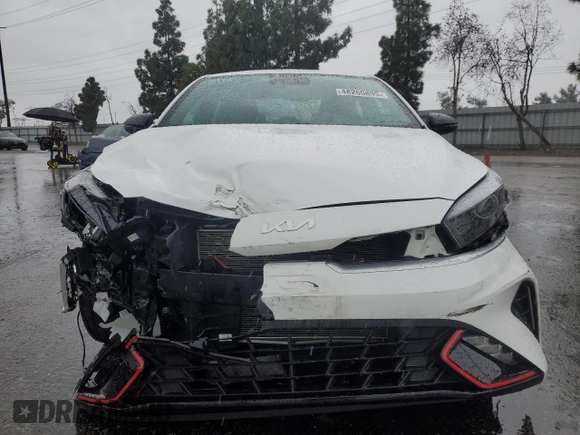 2023 Kia Forte GT-Line with VIN 3KPF54AD1PE578632, listed as a Copart auction lot 48260895 with 41,190 mi miles and Salvage Title. Bid and sale history available at carsss.com. Image 5.