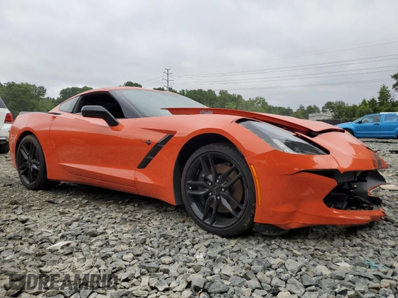 2019 Chevrolet Corvette Z51 1LT z VIN 1G1YH2D78K5100196, wystawiony jako Copart lot #65160064 z przebiegiem 23 141 mil mil oraz Szkoda całkowita • Salvage title. Historia ofert i sprzedaży dostępna na DreamBid. Obrazek 4.