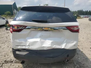 2018 Chevrolet Traverse LT Leather with VIN 1GNEVHKW1JJ223187, listed as a Copart auction lot 64687454 with 86,946 mi miles and Salvage Title. Bid and sale history available at carsss.com. Image 6.
