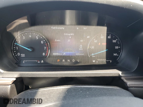 2021 Ford Explorer Limited with VIN 1FMSK7FH9MGB35852, listed as a Copart auction lot 52357815 with 100,954 mi miles and Salvage title. Bid and sale history available at DreamBid. Image 9.