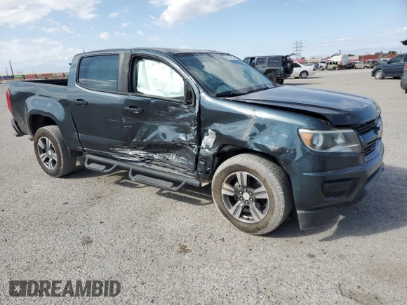 2018 Chevrolet Colorado 2WD Work Truck with VIN 1GCGSBEN9J1182530, listed as a Copart auction lot 61832225 with 74,668 mi miles and Salvage title. Bid and sale history available at DreamBid. Image 4.