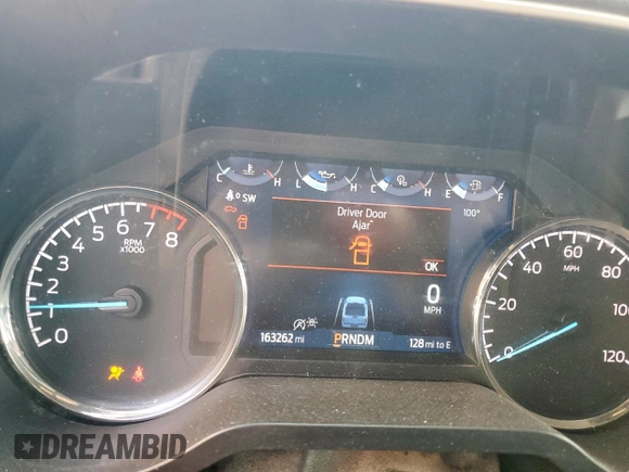 2021 Ford F-150 XL with VIN 1FTEW1C52MFA73276, listed as a Copart auction lot 61730665 with 163,262 mi miles and Salvage title. Bid and sale history available at DreamBid. Image 9.