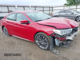 2018 Acura TLX Advance with VIN 19UUB3F77JA000673, listed as a IAAI auction lot 42555453 with 75,032 mi miles and . Bid and sale history available at DreamBid. Image 1.