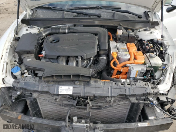 2021 Hyundai Sonata Hybrid SEL with VIN KMHL34JJ0MA017735, listed as a Copart auction lot 43926565 with 57,661 mi miles and Salvage Title. Bid and sale history available at carsss.com. Image 11.