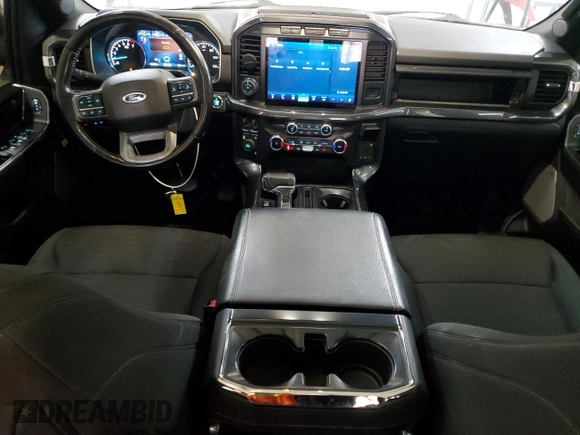 2022 Ford F-150 XL with VIN 1FTEW1EP1NKE80383, listed as a Copart auction lot 48172855 with 109,499 mi miles and Salvage Title. Bid and sale history available at DreamBid. Image 8.