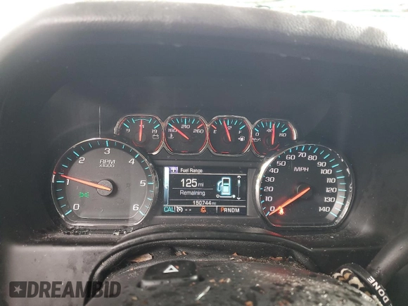 2016 Chevrolet Tahoe LT with VIN 1GNSCBKC1GR352407, listed as a Copart auction lot 58039245 with 150,744 mi miles and Salvage title. Bid and sale history available at DreamBid. Image 9.
