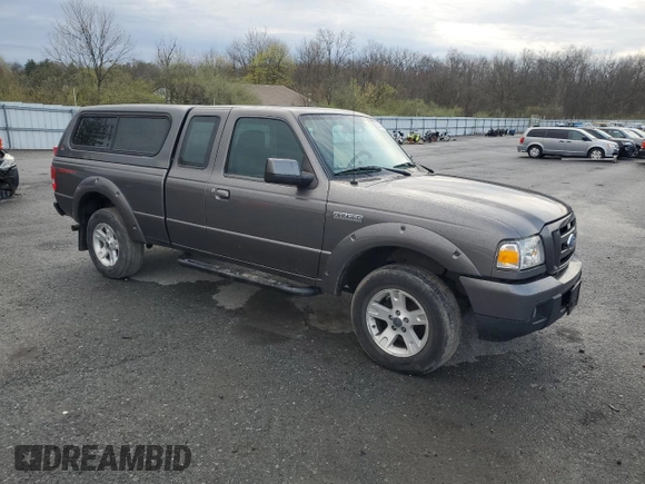 2006 Ford Ranger XL with VIN 1FTYR14U06PA86230, listed as a Copart auction lot 53027485 with 116,954 mi miles and Salvage Title. Bid and sale history available at DreamBid. Image 4.