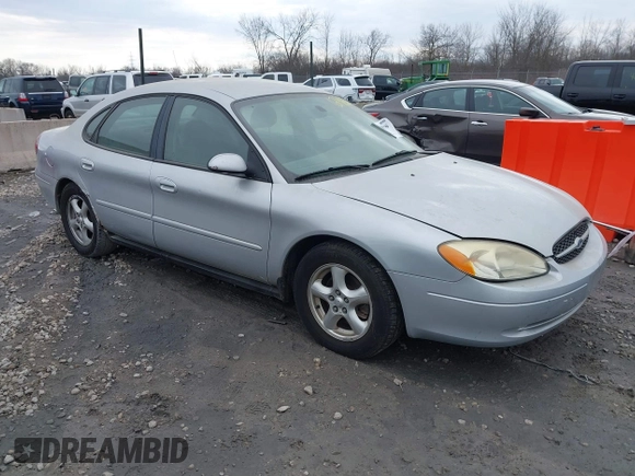 2003 Ford Taurus SES Standard with VIN 1FAFP55253A229632, listed as a IAAI auction lot 41867986 with 154,092 mi miles. Bid and sale history available at carsss.com. Image 1.