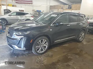 2020 Cadillac XT6 AWD Premium Luxury with VIN 1GYKPDRS8LZ136029, listed as a Copart auction lot 45549065 with 94,260 mi miles and Salvage Title. Bid and sale history available at carsss.com. Image 1.