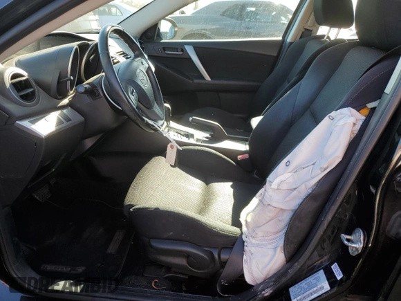 2012 Mazda 3 s Touring with VIN JM1BL1V94C1653104, listed as a Copart auction lot 83624904 with 121,080 mi miles and Salvage Title. Bid and sale history available at carsss.com. Image 7.