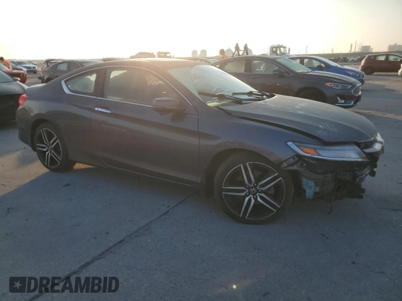 2016 Honda Accord Touring with VIN 1HGCT2B01GA006313, listed as a Copart auction lot 71765854 with 92,870 mi miles and Salvage Title. Bid and sale history available at DreamBid. Image 4.