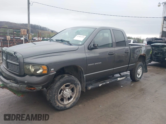 2003 Dodge Ram 2500 ST with VIN 3D7KU28CX3G821085, listed as a IAAI auction lot 41966499 with 293,276 mi miles. Bid and sale history available at carsss.com. Image 2.
