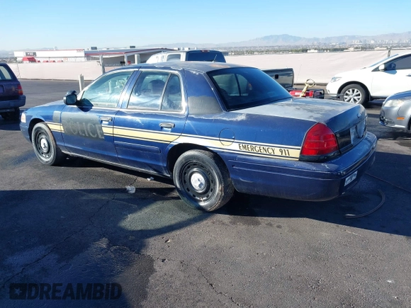 2004 Ford Police Interceptor Base w/3.27 Axle with VIN 2FAFP71W54X101274, listed as a IAAI auction lot 41164206 with 128,237 mi miles and . Bid and sale history available at DreamBid. Image 3.
