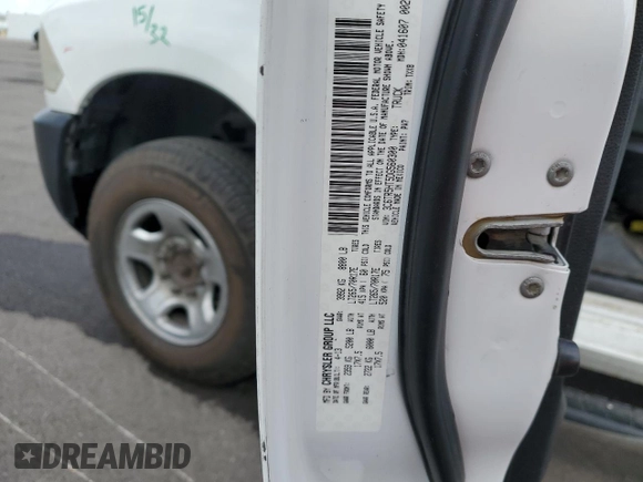2013 Ram 2500 Tradesman z VIN 3C6TR5HT5DG560300, wystawiony jako Copart lot #44741345 z przebiegiem 213 016 mil mil oraz Szkoda całkowita • Salvage title. Historia ofert i sprzedaży dostępna na DreamBid. Obrazek 12.