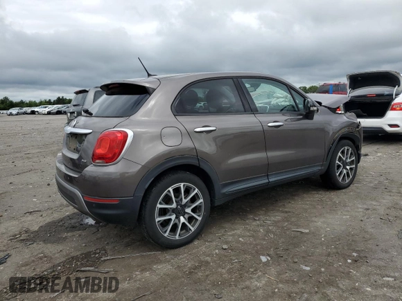 2016 FIAT 500X Trekking Plus with VIN ZFBCFYETXGP400536, listed as a Copart auction lot 55886095 with 81,308 mi miles and Clean title. Bid and sale history available at DreamBid. Image 3.