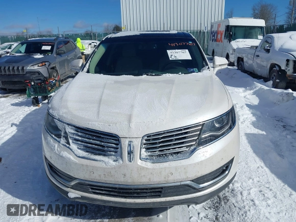 2017 Lincoln MKX Reserve with VIN 2LMPJ8LP8HBL40591, listed as a IAAI auction lot 41307767 with 99,601 mi miles and . Bid and sale history available at DreamBid. Image 13.