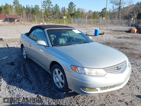 2003 Toyota Solara SE with VIN 2T1FF28P73C885622, listed as a IAAI auction lot 41458890 with 285,520 mi miles. Bid and sale history available at carsss.com. Image 1.