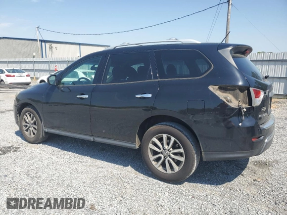 2014 Nissan Pathfinder Platinum with VIN 5N1AR2MM6EC726756, listed as a Copart auction lot 52935495 with 127,187 mi miles and Salvage Title. Bid and sale history available at carsss.com. Image 2.