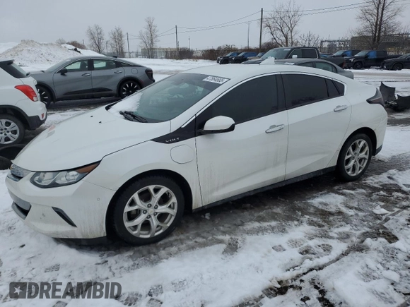 2016 Chevrolet Volt Premier with VIN 1G1RB6S53GU122487, listed as a Copart auction lot 47864665 with 210,570 mi miles and Salvage Title. Bid and sale history available at carsss.com. Image 1.