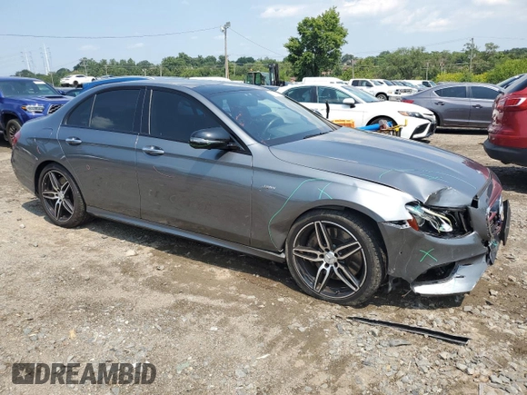 2019 Mercedes-Benz E-Class AMG E 53 with VIN WDDZF6BB8KA492786, listed as a Copart auction lot 65782634 with 73,005 mi miles and Salvage Title. Bid and sale history available at carsss.com. Image 4.