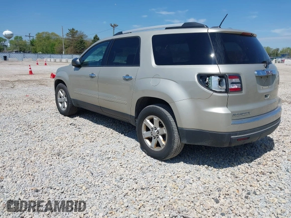 2016 GMC Acadia SLE with VIN 1GKKRNED3GJ310286, listed as a IAAI auction lot 42206304 with 105,817 mi miles and . Bid and sale history available at DreamBid. Image 3.