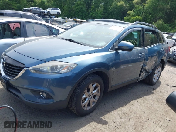 2014 Mazda CX-9 Touring with VIN JM3TB3CV8E0441535, listed as a IAAI auction lot 42355526 with 155,826 mi miles and . Bid and sale history available at DreamBid. Image 17.