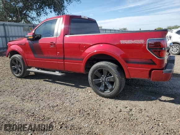 2014 Ford F-150 XL with VIN 1FTMF1CTXEFB06729, listed as a Copart auction lot 87945925 with 17,909 mi miles and Salvage title. Bid and sale history available at DreamBid. Image 2.