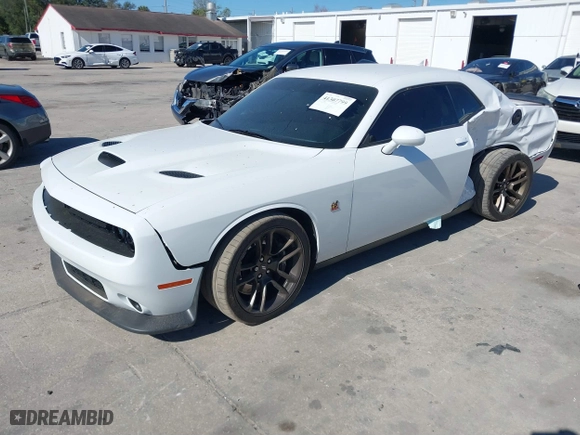 2021 Dodge Challenger R/T Scat Pack with VIN 2C3CDZFJ7MH597000, listed as a IAAI auction lot 41307799 with 35,242 mi miles. Bid and sale history available at carsss.com. Image 17.